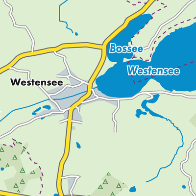 Übersichtsplan Westensee