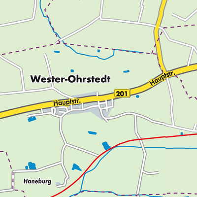 Übersichtsplan Wester-Ohrstedt