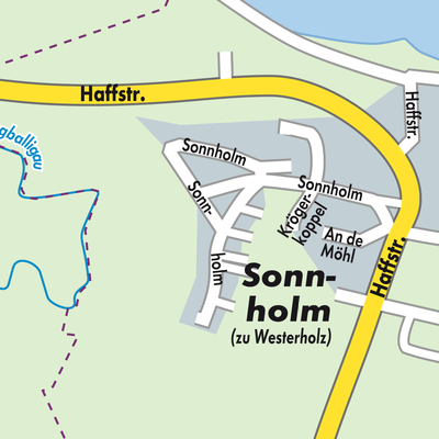 Stadtplan Westerholz