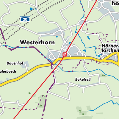 Übersichtsplan Westerhorn