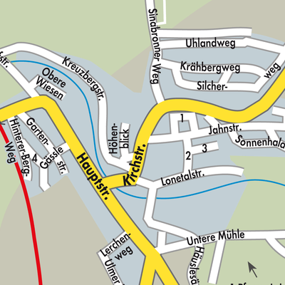Stadtplan Westerstetten