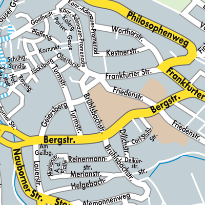Stadtplan Wetzlar