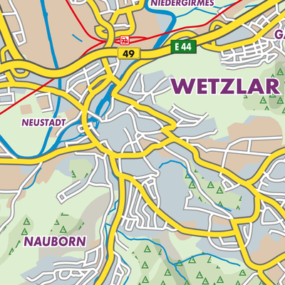 Übersichtsplan Wetzlar