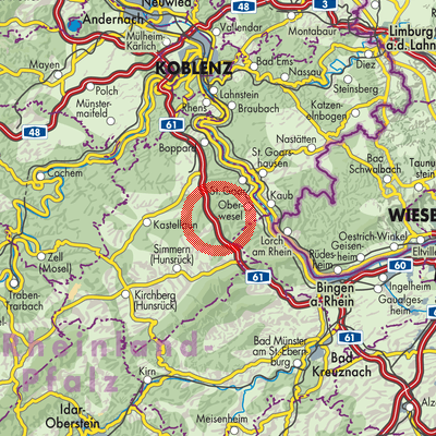 Landkarte Wiebelsheim