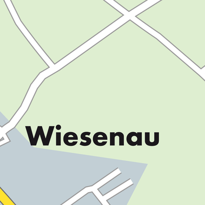 Stadtplan Wiesenau