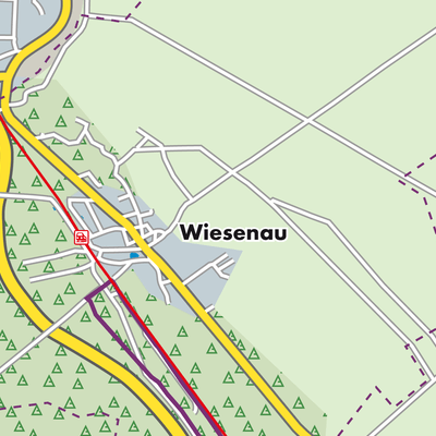 Übersichtsplan Wiesenau