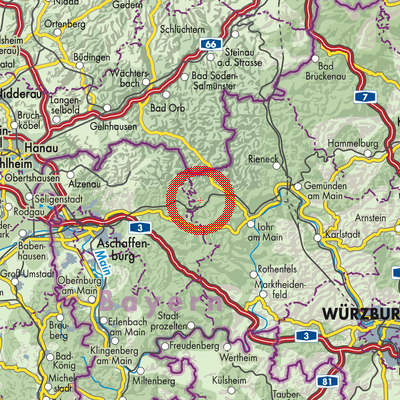 Landkarte Wiesthal