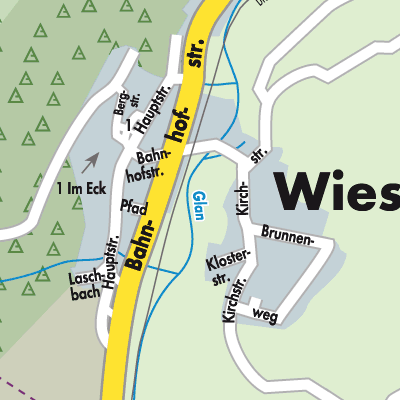 Stadtplan Wiesweiler
