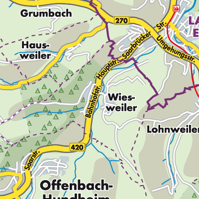 Übersichtsplan Wiesweiler