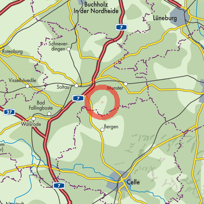 Landkarte Wietzendorf