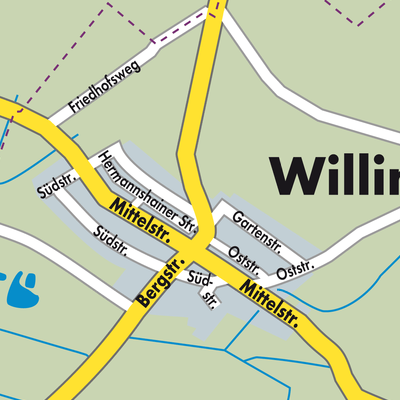 Stadtplan Willingen