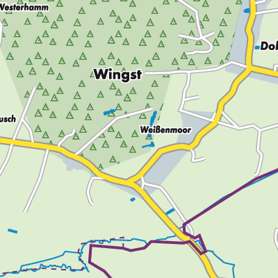 Übersichtsplan Wingst