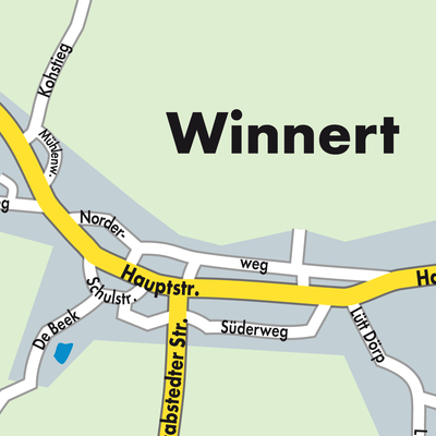 Stadtplan Winnert