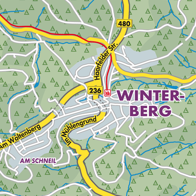 Übersichtsplan Winterberg