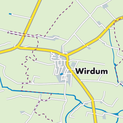 Übersichtsplan Wirdum