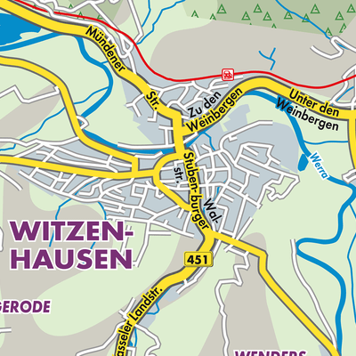 Übersichtsplan Witzenhausen