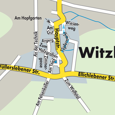 Stadtplan Witzleben