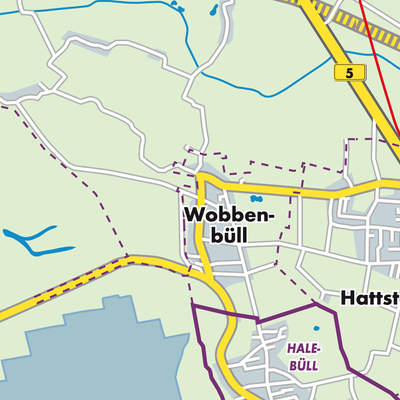 Übersichtsplan Wobbenbüll