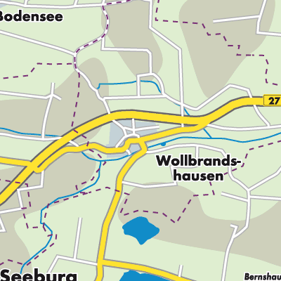 Übersichtsplan Wollbrandshausen