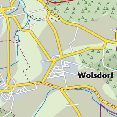 Übersichtsplan Wolsdorf