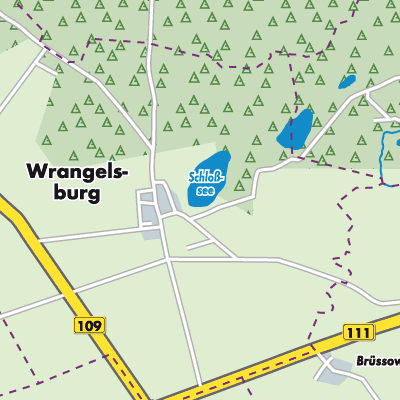 Übersichtsplan Wrangelsburg