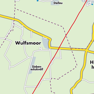Übersichtsplan Wulfsmoor