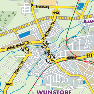 Übersichtsplan Wunstorf