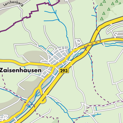 Übersichtsplan Zaisenhausen