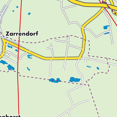 Übersichtsplan Zarrendorf