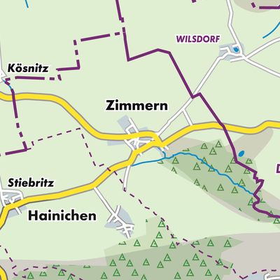 Übersichtsplan Zimmern