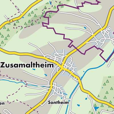 Übersichtsplan Zusamaltheim