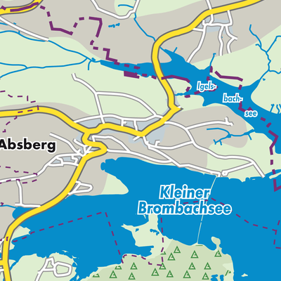 Übersichtsplan Absberg