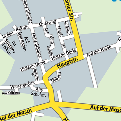 Stadtplan Adenbüttel
