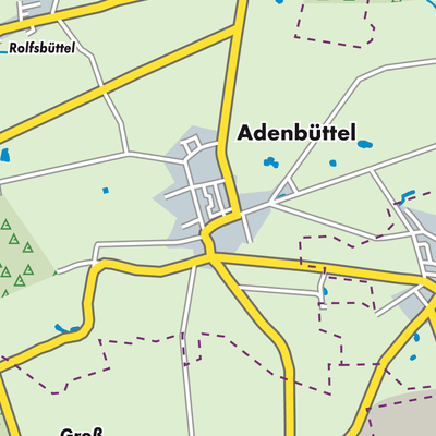 Übersichtsplan Adenbüttel