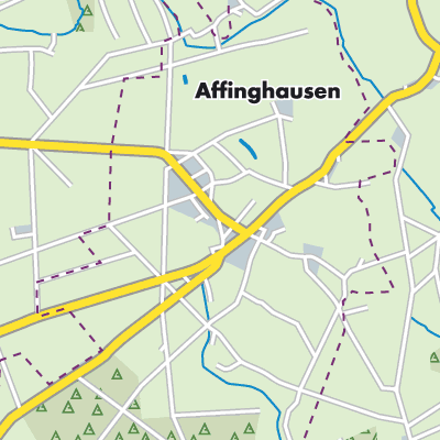 Übersichtsplan Affinghausen