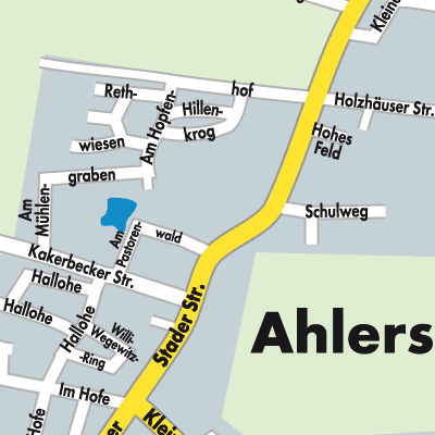 Stadtplan Ahlerstedt
