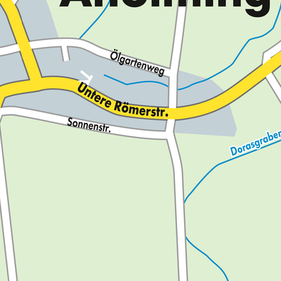 Stadtplan Aholming