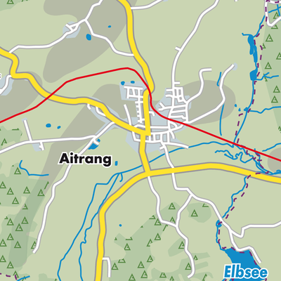 Übersichtsplan Aitrang