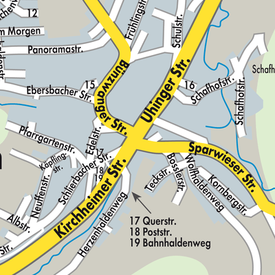 Stadtplan Albershausen