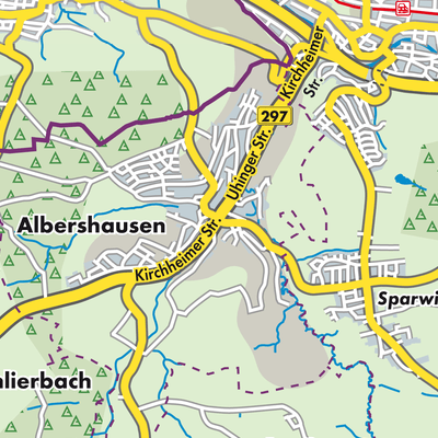 Übersichtsplan Albershausen