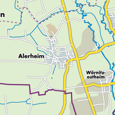 Übersichtsplan Alerheim