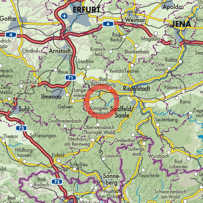 Landkarte Allendorf