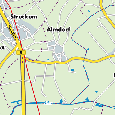 Übersichtsplan Almdorf