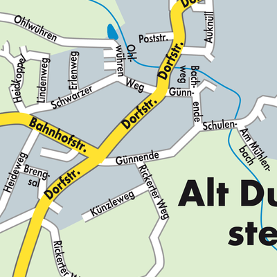 Stadtplan Alt Duvenstedt