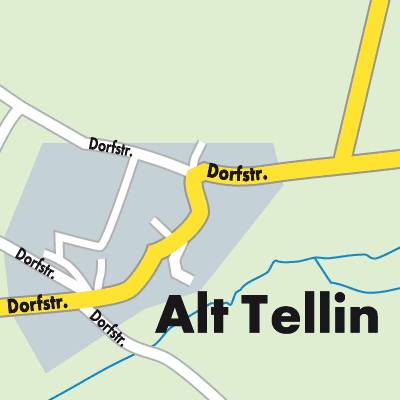 Stadtplan Alt Tellin