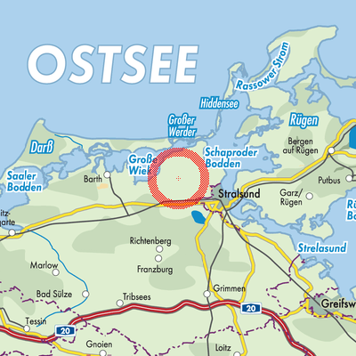 Landkarte Altenpleen