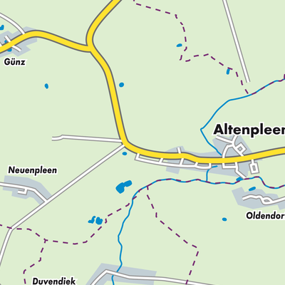 Übersichtsplan Altenpleen