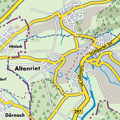 Übersichtsplan Altenriet