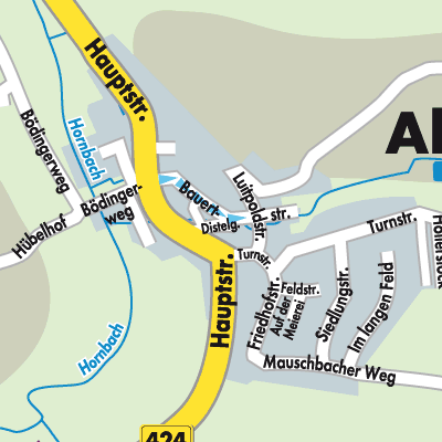 Stadtplan Althornbach