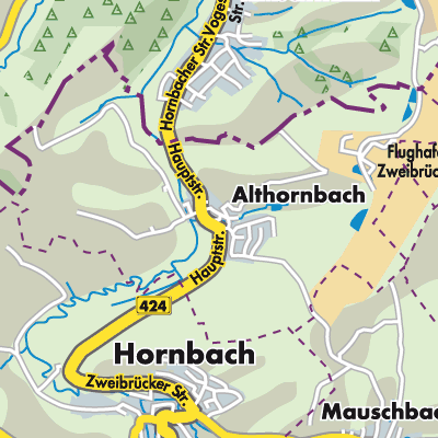 Übersichtsplan Althornbach